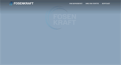 Desktop Screenshot of fosenkraft.no