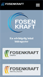Mobile Screenshot of fosenkraft.no